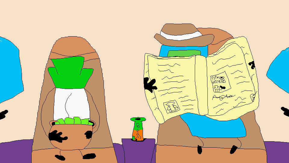 Highlighter cutscene art