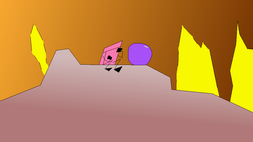 Eraser Snow Day title card
